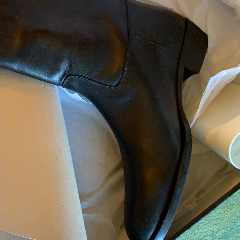 Brand new jcrew leather riding boot. Size 8